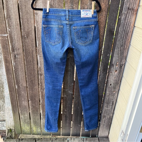 True Religion Wm’s Stella Skinny Jeans Sz 24 - Picture 10 of 15